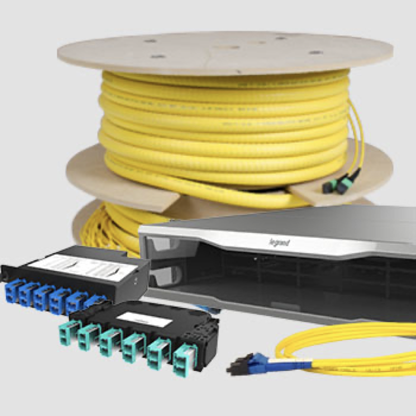 Legrand fiber cabling